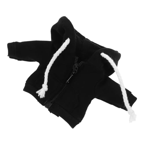 Supvox Doll Hoodie Puppen Hoodie Dekoratives Puppen Outfit für Kreatives Verkleiden und Bequem für Miniaturpuppen Schwarze Kapuzenjacke für Fantasievolles Supvox Doll Hoodie Puppen Hoodie Dekoratives Puppen Outfit für Kreatives Verkleiden und Bequem für Miniaturpuppen Schwarze Kapuzenjacke für Fantasievolles von Supvox