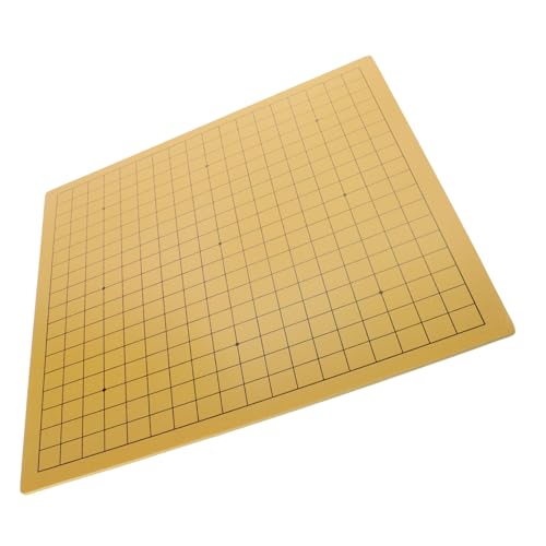 Supvox Doppelseitiges Schachbrett Go Brett und Chinesisches Schachspiel Brett Robustes Glattes Design Leichtes Tragbares Brettspiel für Zuhause und Reise von Supvox