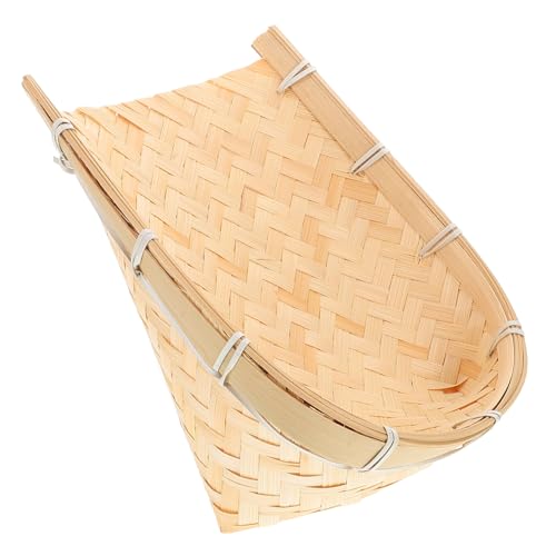 Supvox Dustpan Magische Requisiten Clown-Zauberer-zubehör Halloween -partyzubehör Zauberer Bühnenrequisiten Geburtstagsfeierdekorationen Halloween-partygeschenke Bambus von Supvox