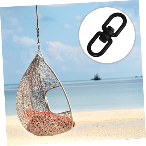 Supvox Edelstahl Drehwirbel mit Doppeltem Ende Drehbarer Ösenhaken für Hängesessel Baumschaukel und Aerial Yoga Langlebiger Rostfreier Schwenkverbinder für Schaukelzubehör Supvox Edelstahl Drehwirbel mit Doppeltem Ende Drehbarer Ösenhaken für Hängesessel Baumschaukel und Aerial Yoga Langlebiger Rostfreier Schwenkverbinder für Schaukelzubehör von Supvox