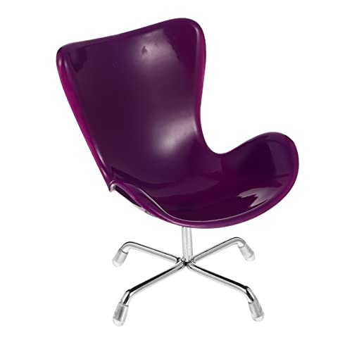 Supvox Egg-Stuhl-Sessel winzig Puppenhausmöbel Miniaturen Zubehör für Puppenhäuser Sitz Ei bastelset basteln für Mini-Raumdekoration Mini- Plastik Violett Supvox Egg-Stuhl-Sessel winzig Puppenhausmöbel Miniaturen Zubehör für Puppenhäuser Sitz Ei bastelset basteln für Mini-Raumdekoration Mini- Plastik Violett von Supvox