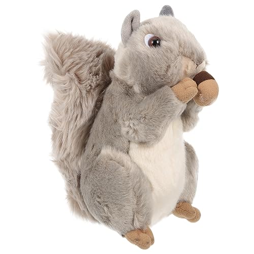 Supvox Eichhörnchen Plüschtier kleines ausgestopftes Eichhörnchen Plüschtiere Kuscheltier Eichhörnchen gefülltes Eichhörnchen kleines -Eichhörnchen kk Stoff Grau Supvox Eichhörnchen Plüschtier kleines ausgestopftes Eichhörnchen Plüschtiere Kuscheltier Eichhörnchen gefülltes Eichhörnchen kleines -Eichhörnchen kk Stoff Grau von Supvox