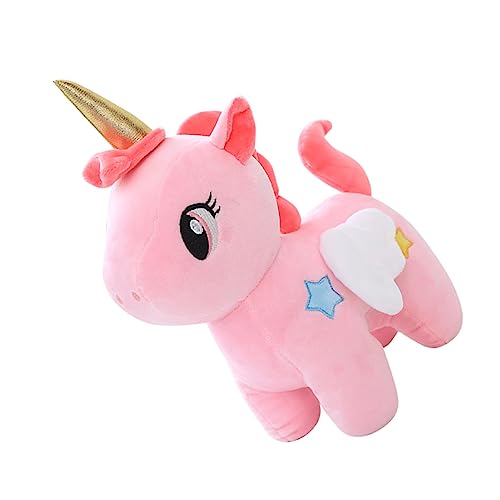 Supvox Einhorn-Puppe einhornkissen Unicorn Toy gefüllte Puppe Plüschtier Stofftier für Babys Nettes Einhornplüschspielzeug ausgestopftes Kristallweicher Samt Rosa Supvox Einhorn-Puppe einhornkissen Unicorn Toy gefüllte Puppe Plüschtier Stofftier für Babys Nettes Einhornplüschspielzeug ausgestopftes Kristallweicher Samt Rosa von Supvox