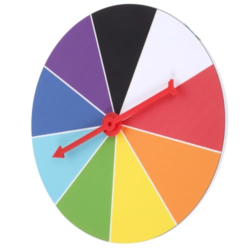 Supvox Einstellbares Drehplatte Reusable Prize Turntable für Wandmontage Kompakt Robust für Büro Spiel Deko und Supvox Einstellbares Drehplatte Reusable Prize Turntable für Wandmontage Kompakt Robust für Büro Spiel Deko und von Supvox