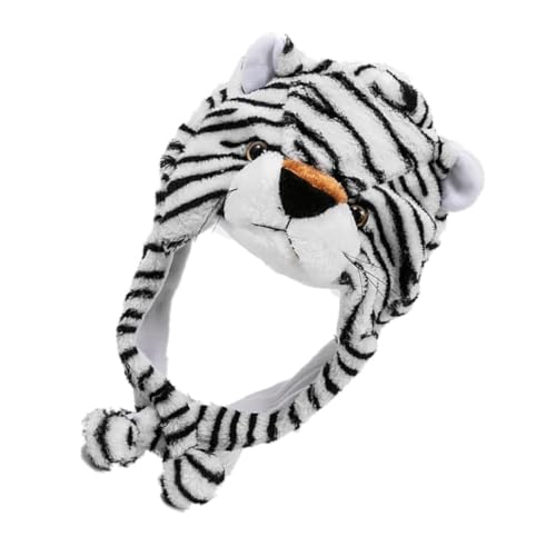 Supvox Elastische Tigerhaube aus Weichem Plüsch Bequemer Dekorativer Tierhut für Mädchen und Jungen Festliches Accessoire für Halloween und Geburtstagsfeiern Langlebig und Hautfreundlich Supvox Elastische Tigerhaube aus Weichem Plüsch Bequemer Dekorativer Tierhut für Mädchen und Jungen Festliches Accessoire für Halloween und Geburtstagsfeiern Langlebig und Hautfreundlich von Supvox