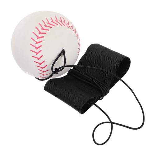 Supvox Elastischer Handgelenk Reboundball mit Verstellbarer Schnur Multifunktionaler Fitness Hüpfball für Erwachsene Geeignet für Hand Auge Koordination und Training Überall von Supvox
