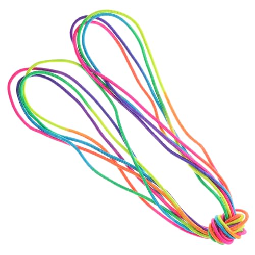 Supvox Elastisches Sprungseil Springen Outdoor- Band im Freien Speed-Seil Springseil Kinderspringseil für Mädchen aus elastischen Seilen Plastik Zufällige Farbe Supvox Elastisches Sprungseil Springen Outdoor- Band im Freien Speed-Seil Springseil Kinderspringseil für Mädchen aus elastischen Seilen Plastik Zufällige Farbe von Supvox