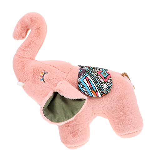 Supvox Elefant Puppe Plüschfigur Jumbo-Plüschtier Säuglingsspielzeug ausgestopftes Tier Süßes Stofftier Stoffelefant für Babys PP Baumwolle Rosa Supvox Elefant Puppe Plüschfigur Jumbo-Plüschtier Säuglingsspielzeug ausgestopftes Tier Süßes Stofftier Stoffelefant für Babys PP Baumwolle Rosa von Supvox