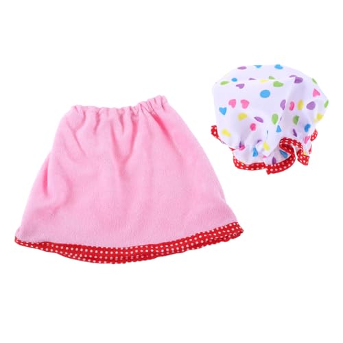 Supvox Elegantes Teiliges Sommer Outfit mit Bademantel und Hut für Puppen Puppenhaus Dekoration Supvox Elegantes Teiliges Sommer Outfit mit Bademantel und Hut für Puppen Puppenhaus Dekoration von Supvox