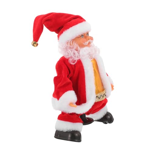 Supvox Elektrische Drehbare Weihnachtsmann Figur ohne Batterie Lustige Singende Weihnachtsdekoration für Desktop Deko Weihnachtsfigur Supvox Elektrische Drehbare Weihnachtsmann Figur ohne Batterie Lustige Singende Weihnachtsdekoration für Desktop Deko Weihnachtsfigur von Supvox