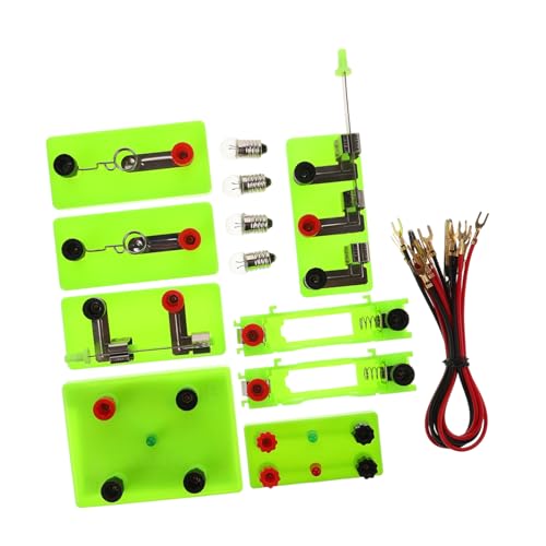 Supvox Elektrisches Experimentierset Schaltungsbausätze Für Schaltungsbausätze Für Schüler Elektronikbausätze Experimente Schaltungswissenschaftsbausätze Elektrizitäts Supvox Elektrisches Experimentierset Schaltungsbausätze Für Schaltungsbausätze Für Schüler Elektronikbausätze Experimente Schaltungswissenschaftsbausätze Elektrizitäts von Supvox