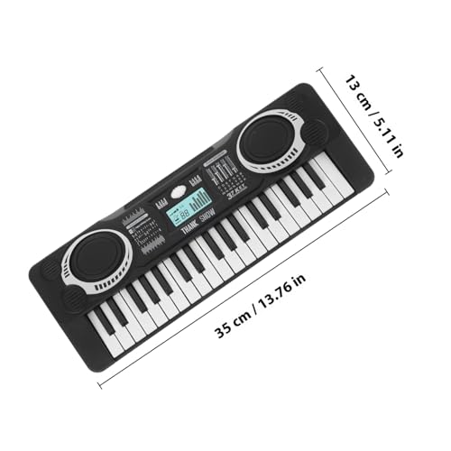 Supvox Elektronisches Keyboard Tasten Multifunktional aus Pädagogisches Musikspielzeug für Kleinkinder Ab Jahren Batteriebetrieben Fördert Hand Auge koordination und Zufällige Farbe von Supvox