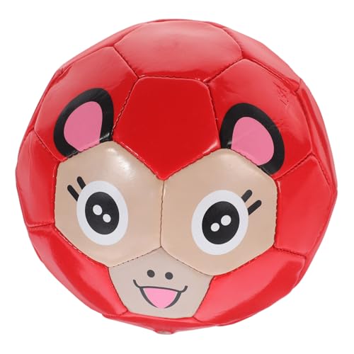 Supvox Eltern-Kind-Fußball Fussball fusball für Fußball mit Tiermotiv Kinderfußball-Cartoon Kinderspielzeug-Fußball verschleißfester Sportball Sport Fußball Pu rot Supvox Eltern-Kind-Fußball Fussball fusball für Fußball mit Tiermotiv Kinderfußball-Cartoon Kinderspielzeug-Fußball verschleißfester Sportball Sport Fußball Pu rot von Supvox