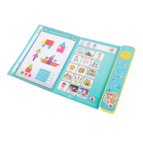 Supvox Englisch Lesespielzeug zum Erlernen der englischen Sprache Elektrisches Kinderbuch auf Englisch Englisch-Lernspielzeug für Anfänger Abs Green Supvox Englisch Lesespielzeug zum Erlernen der englischen Sprache Elektrisches Kinderbuch auf Englisch Englisch-Lernspielzeug für Anfänger Abs Green von Supvox