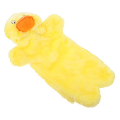 Supvox Entenpuppe Handpuppe tierische Handpuppe Cartoonpuppe Geschichtenerzählende Handpuppen Simulation Tiermodell tierisches Plüschtier PP Baumwolle Yellow Supvox Entenpuppe Handpuppe tierische Handpuppe Cartoonpuppe Geschichtenerzählende Handpuppen Simulation Tiermodell tierisches Plüschtier PP Baumwolle Yellow von Supvox