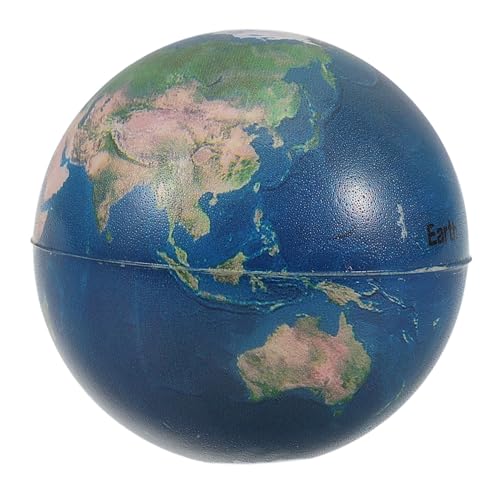 Supvox Erdmodell lernspielzeug Stressball Wissenschaftsmodell Mini-Globen Mini -Bälle Erde Quetschspielzeug matschiger Ball Globe Toy aufblasbare Globen Kugeln Schwamm von Supvox