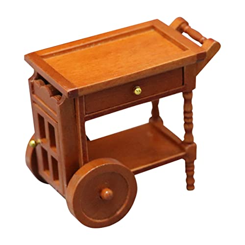 Supvox Esswagenmodell Retro-wohnkultur Schubkarre Miniatur-getränkewagen-Modell Speisewagen Modell Puppenhaus-Layout Getränkewagen Mini-hausverzierung Puppenhausdekoration Holz Braun Supvox Esswagenmodell Retro-wohnkultur Schubkarre Miniatur-getränkewagen-Modell Speisewagen Modell Puppenhaus-Layout Getränkewagen Mini-hausverzierung Puppenhausdekoration Holz Braun von Supvox