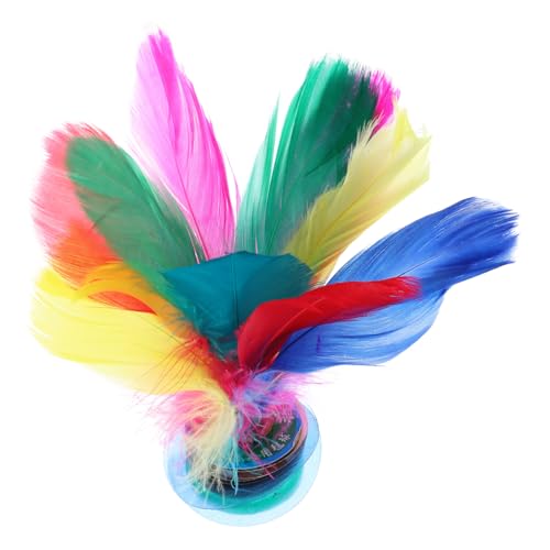 Supvox Farbenfrohe Gänsefeder Shuttlecock Bunter Hühnerfederfederball Federball Treten Federbälle Badminton Bunte Chinesische Jianzi Chinesische Federbälle Jianzi Gänsefedern Supvox Farbenfrohe Gänsefeder Shuttlecock Bunter Hühnerfederfederball Federball Treten Federbälle Badminton Bunte Chinesische Jianzi Chinesische Federbälle Jianzi Gänsefedern von Supvox