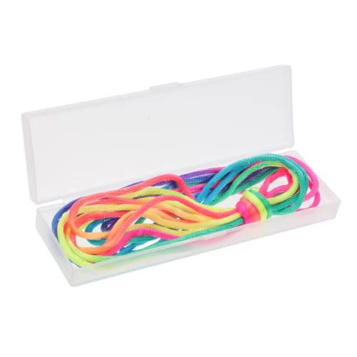 Supvox Farbenfrohes Schnurspiel für Teiliges Tragbares Handspiel mit Robusten Sicheren Schnüren Fördert Konzentration Geschicklichkeit und Kreativität bei Jungen und Mädchen Supvox Farbenfrohes Schnurspiel für Teiliges Tragbares Handspiel mit Robusten Sicheren Schnüren Fördert Konzentration Geschicklichkeit und Kreativität bei Jungen und Mädchen von Supvox