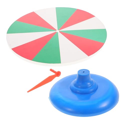 Supvox Farbige Rotationsspielplatte für Lernspiele Multifunktionale Turntable für Unterricht und Partys für Spiele Messen und Veranstaltungen Langlebig und Benutzerfreundlich von Supvox