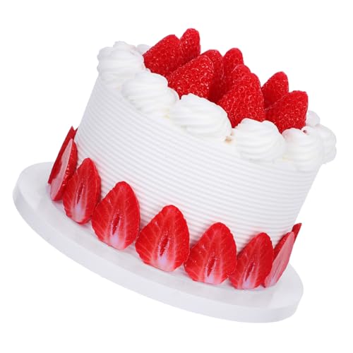 Supvox Faux Geburtstagstorte Realistisches Dessert für Dekoration und Fotografie Leicht und Einfach zu Reinigen für Filmsets und Home Staging Künstliche Torte für Partys Supvox Faux Geburtstagstorte Realistisches Dessert für Dekoration und Fotografie Leicht und Einfach zu Reinigen für Filmsets und Home Staging Künstliche Torte für Partys von Supvox