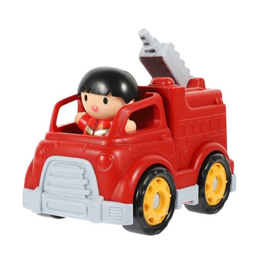 Supvox Feuerwehrauto Kinderspielzeug Feuerwehrauto Für Feuerwehrauto Aus Kunststoff Realistisches Feuerwehrauto Feuerwehrauto- Rot Abs von Supvox