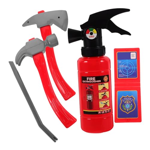 Supvox Feuerwehrspielzeug Set Teilig Robustes Material Realistische Feuerwehrlösch und Rettungsgeräte Fördert Rollenspiel und Eltern Junge Mädchen Interaktion für Drinnen und Draußen Supvox Feuerwehrspielzeug Set Teilig Robustes Material Realistische Feuerwehrlösch und Rettungsgeräte Fördert Rollenspiel und Eltern Junge Mädchen Interaktion für Drinnen und Draußen von Supvox