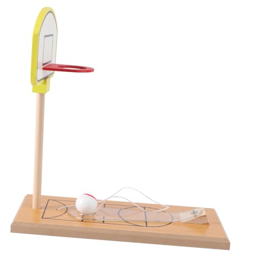 Supvox Finger-Basketballspiel Tischbasketballspiel Tabletop-Basketball Hölzern von Supvox