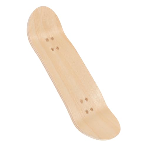 Supvox Finger Skateboard Ahornholz Deck Austauschbare Skateboardplatte für Fingerboards für Tricks und Optimale für Erwachsene von Supvox