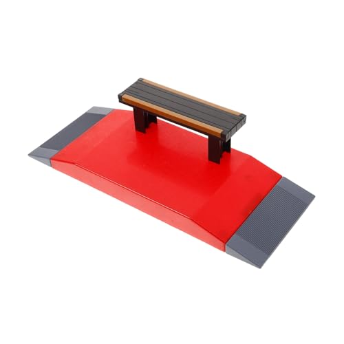 Supvox Finger Skateboard Ramp Skateboard Park Zubehör für Erwachsene DIY Zubehör Tricks und Kreative Spielumgebungen von Supvox