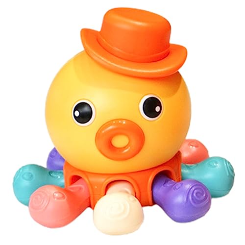 Supvox Oktopus-badespielzeug Für Kleinkinder Sensorisches Badespielzeug Mit Quietschfunktion von Supvox