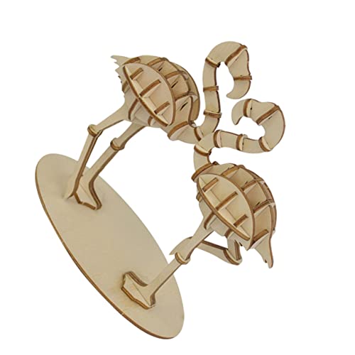 Supvox Flamingo Holzpuzzle Für Kreatives Puzzle Aus Hochwertigem Holz Fördert Hand Auge Koordination Und Intellektuelle Entwicklung Für Jungen von Supvox