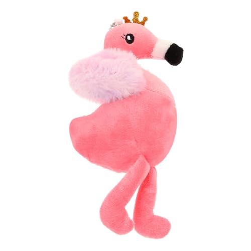 Supvox Flamingo Plüschspielzeug für Mädchen Weiches Kuscheltier Einzigartigem Flamingo Design für Mädchen zum und Langlebig Kurzplüsch Gefertigt von Supvox