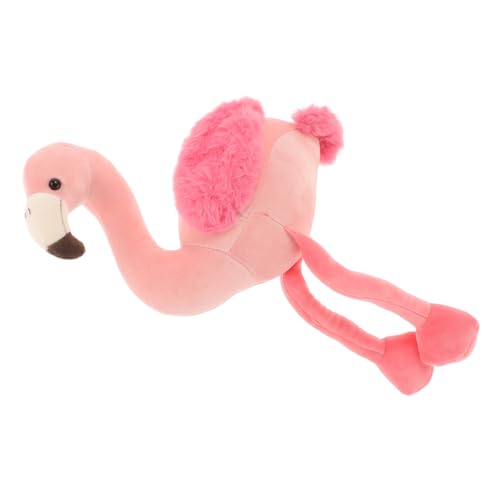 Supvox Flamingo-Puppenspielzeug Flamingo Flamingo Erinnerungswürdiges für Niedliches Flamingo Kuscheltier Flamingo-Zeug Flamingo-Kissen PP Baumwolle von Supvox
