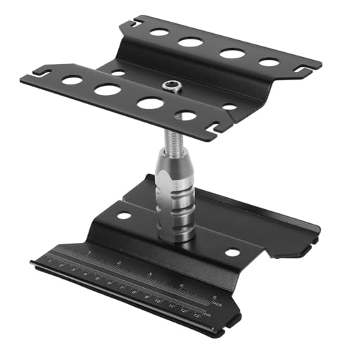 Supvox Fräswerkzeughalter Reparatur Rc-Truck-ständer Rc-car-kraftstation Rc-autoständer Rc Auto Montageständer Rc-ständer Für Kleinlastwagen Black Aluminiumlegierung von Supvox