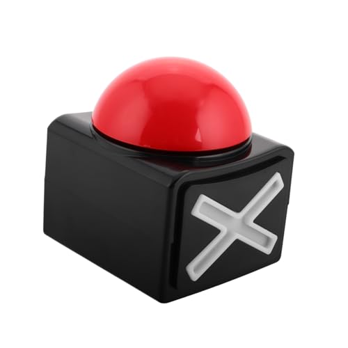 Supvox Frage Answerer Summer Für Quizspiele Summer Im Klassenzimmer Summer-Taste Für Spiele Spielshow-Summer Summendes Spiel Summertasten Freude Summer Spiel Summer Knopfdrücker Black Pp von Supvox