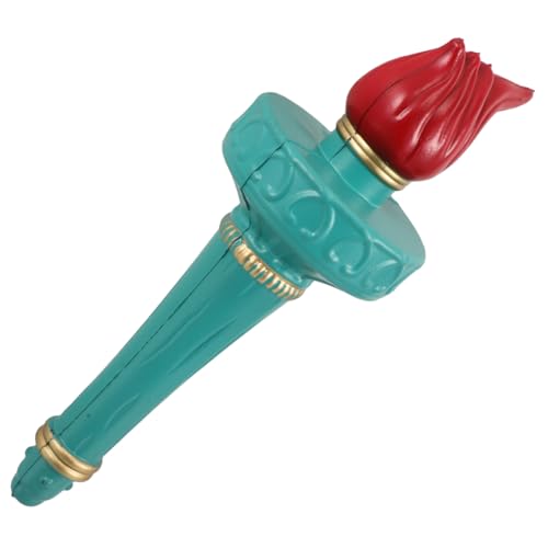 Supvox Freiheitsstatue Torch Requisiten Realistische Handheld Deko für Kostümpartys Halloween und Rollenspiele Leichtes Zubehör für Veranstaltungen und Feiertage von Supvox