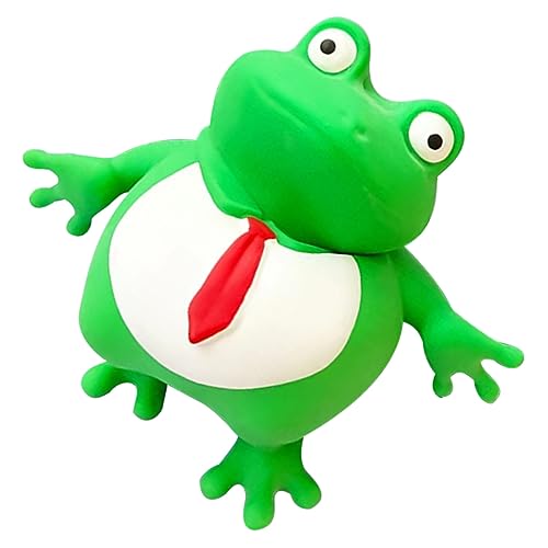 Supvox Froschspielzeug Drücken Pressspielzeug Spannungslinderung Spielzeugfrosch Tierspielzeug Zusammendrücken Squeeze Sensorisches Entzückendes Squeeze- Sand von Supvox