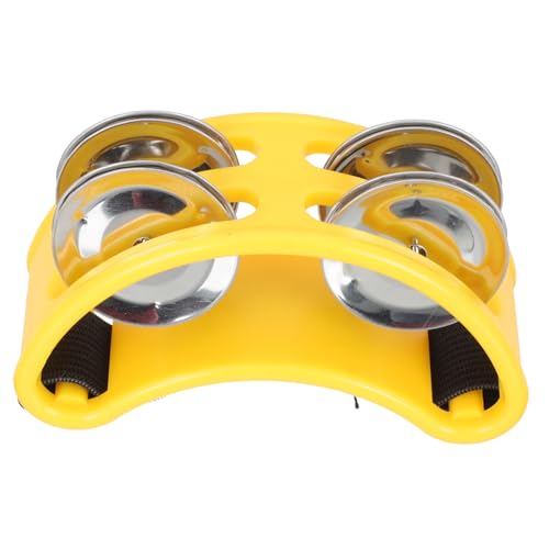 Supvox Fußglotzrassel Werkzeug für Bühnenauftritte Unterrichtsinstrumente trommelförmige Rassel Fußschlaginstrumente mit Musikinstrumenten Fußglocke Plastik Yellow Supvox Fußglotzrassel Werkzeug für Bühnenauftritte Unterrichtsinstrumente trommelförmige Rassel Fußschlaginstrumente mit Musikinstrumenten Fußglocke Plastik Yellow von Supvox