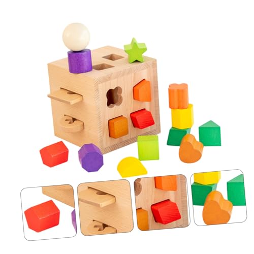 Supvox Geometrisches Holzspielzeug für Lernspielzeug Kognitiven Fähigkeiten Hand Augen Koordination und Kreativen Spielmöglichkeiten für Frühkindliche Entwicklung Supvox Geometrisches Holzspielzeug für Lernspielzeug Kognitiven Fähigkeiten Hand Augen Koordination und Kreativen Spielmöglichkeiten für Frühkindliche Entwicklung von Supvox