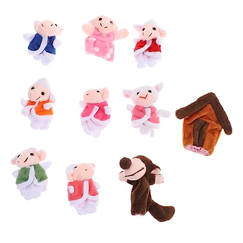 Supvox Geschichte Bezieht Sich Auf Die Puppe Kinderspielzeug Fingerspielzeug Bunt von Supvox