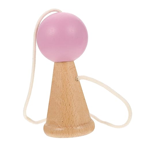 Supvox Geschicklichkeitsball Kendama- für Spiel ausbalancieren Sticks fangen fallendes Stickspiel Auge-Hand-Koordinationsspielzeug Holz Rosa Supvox Geschicklichkeitsball Kendama- für Spiel ausbalancieren Sticks fangen fallendes Stickspiel Auge-Hand-Koordinationsspielzeug Holz Rosa von Supvox