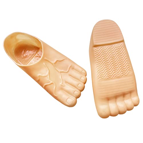 Supvox Giant Feet Slippers Groß Lustige Übergröße Bequeme Halloween Kostüm Requisiten Für Erwachsene Für Fasching Maskerade Und Partyspaß von Supvox