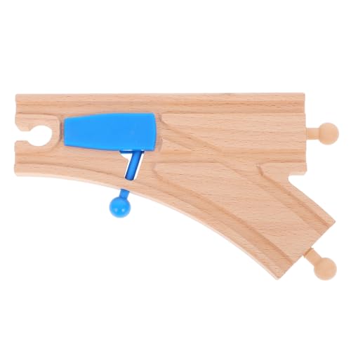 Supvox Gleisspielzeug für Zug zusammengebaute Bahnstrecke Eisenbahnstrecke Gleiszubehör verfolgen Gleismodell hölzerne Gleise Partygeschenk Plastik Supvox Gleisspielzeug für Zug zusammengebaute Bahnstrecke Eisenbahnstrecke Gleiszubehör verfolgen Gleismodell hölzerne Gleise Partygeschenk Plastik von Supvox