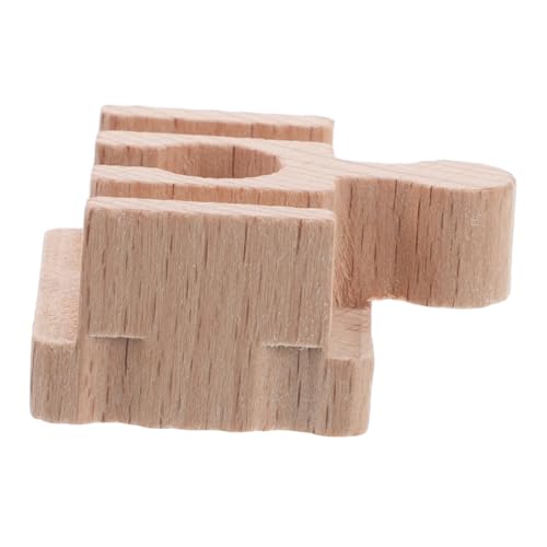 Supvox Gleiszubehör Kurze gerade Schiene Bahngleis aus Holz Eisenbahnbrücke Holzzüge Eisenbahnwaggons aus Holz Batteriebetriebener Zug für Holzgleise Zug zubehör hölzern Supvox Gleiszubehör Kurze gerade Schiene Bahngleis aus Holz Eisenbahnbrücke Holzzüge Eisenbahnwaggons aus Holz Batteriebetriebener Zug für Holzgleise Zug zubehör hölzern von Supvox