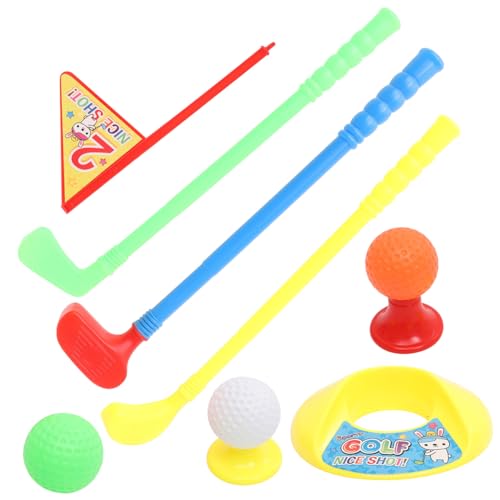 Supvox Golfspielzeug Set Farbenfrohes Langlebiges Minigolfset für Vorschulkinder Fördert Hand Augen Koordination für Eltern Junge Mädchen Spiele und Frühkindliche Zufällige Farbe Supvox Golfspielzeug Set Farbenfrohes Langlebiges Minigolfset für Vorschulkinder Fördert Hand Augen Koordination für Eltern Junge Mädchen Spiele und Frühkindliche Zufällige Farbe von Supvox