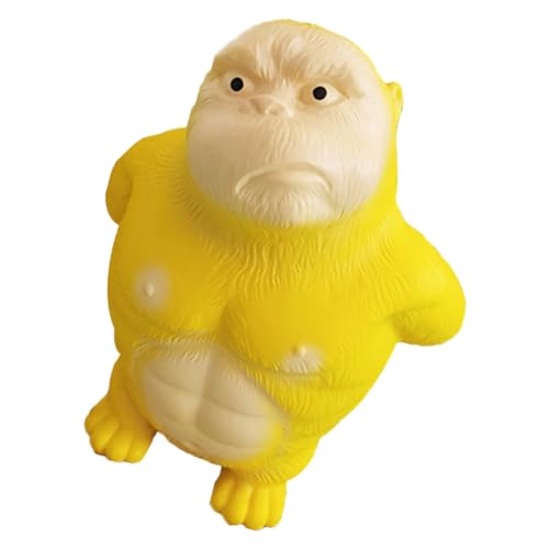 Supvox Gorilla - Lustiges Gorilla- Cartoon-Squeeze- Gorilla-Stretchspielzeug dehnbares Affenspielzeug Strecken Stretch-Affenspielzeug Pu Gelb Supvox Gorilla - Lustiges Gorilla- Cartoon-Squeeze- Gorilla-Stretchspielzeug dehnbares Affenspielzeug Strecken Stretch-Affenspielzeug Pu Gelb von Supvox