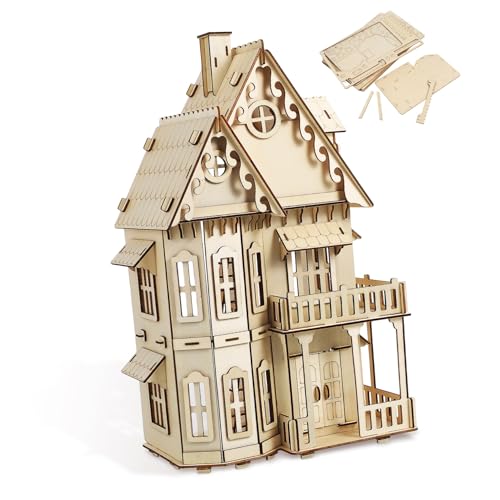 Supvox Gotisches Villa-Puzzle Häuser Puzzles Für Erwachsene Wohnkultur Architektur Holzrätsel 3D-rätsel Puzzle Für Erwachsene 3D-Puzzles Aus Holz Für Hölzern Supvox Gotisches Villa-Puzzle Häuser Puzzles Für Erwachsene Wohnkultur Architektur Holzrätsel 3D-rätsel Puzzle Für Erwachsene 3D-Puzzles Aus Holz Für Hölzern von Supvox