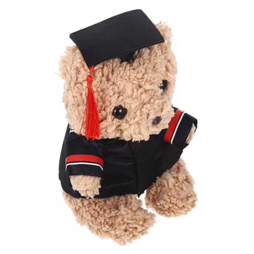 Supvox Graduationsbär Plüschspielzeug mit Doktorhut Weiches Kuscheltier Abschlussfeier für Absolventen Erinnerungsstück Langlebig und Dekorativ Supvox Graduationsbär Plüschspielzeug mit Doktorhut Weiches Kuscheltier Abschlussfeier für Absolventen Erinnerungsstück Langlebig und Dekorativ von Supvox
