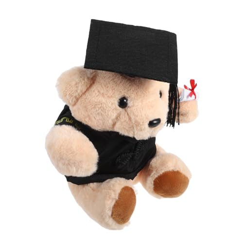 Supvox Graduierte Doktorbär Puppe Abschluss Plüschtier Abschlussbär Puppen Diplom-Bär Graduierung mini Plüschtier Abschluss-Tier-Schlüsselanhänger Plüschtiere verkleiden Polyester Schwarz Supvox Graduierte Doktorbär Puppe Abschluss Plüschtier Abschlussbär Puppen Diplom-Bär Graduierung mini Plüschtier Abschluss-Tier-Schlüsselanhänger Plüschtiere verkleiden Polyester Schwarz von Supvox